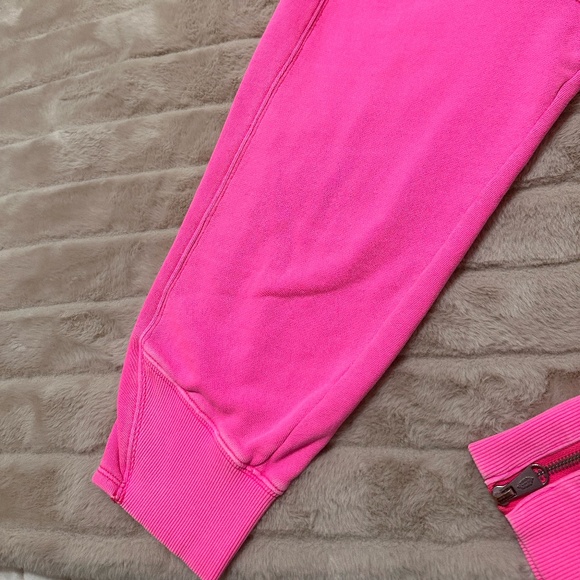 Free People Movement Spur of the Moment Solid Hoodie Midi Dress Sweatshirt Pink - Picture 7 of 16